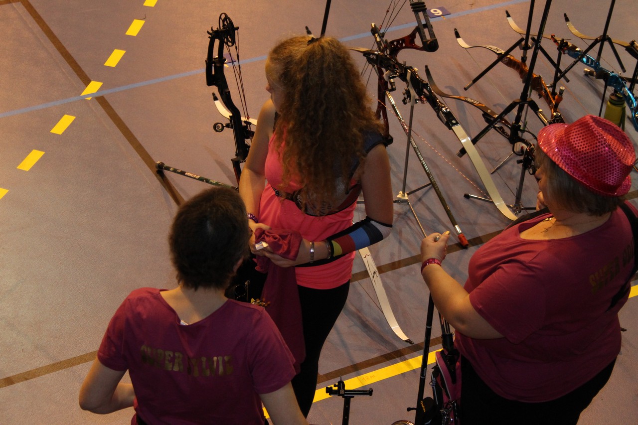 Les archers de la savoureuse au 24H internationales de Belfort 2015.